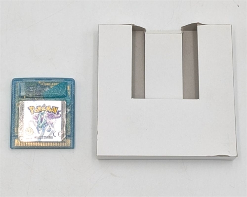 Pokemon Crystal Version - Original Box - (EUR) - GameBoy Color Game (B Grade) (Used) (ENG)